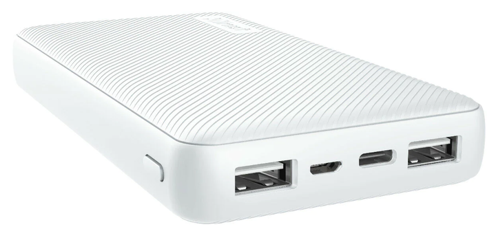 Павербанк TRUST Primo 15000 mAh Powerbank White - Фото 1 Павербанк TRUST Primo 15000 mAh Powerbank White - изображение 1