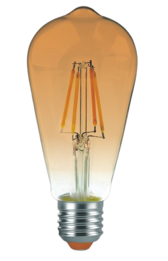 Світлодіодна лампа EGE LED Filament 4W&nbsp;ST64 2700К Е27 - зображення 10