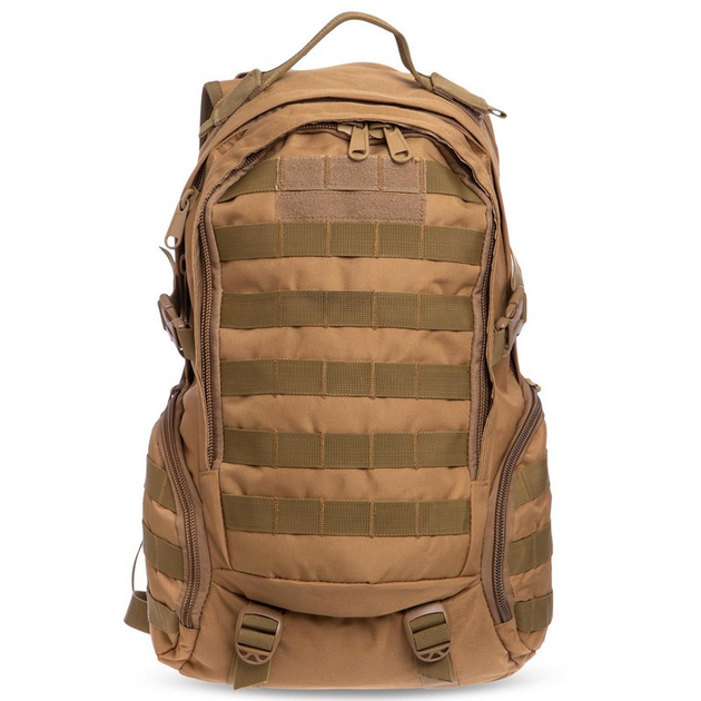 Тактический рюкзак военный штурмовой SILVER KNIGHT 16 л Нейлон Оксфорд 40 х 26 х 15 см Хаки (TY-9332) - изображение 2