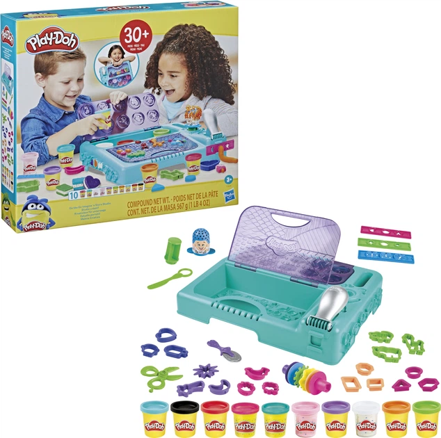 Zestaw kreatywny Hasbro Play-Doh Portable z plasteliną (F3638) - obraz 5