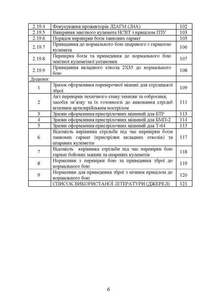 Керівництво зі стрілецької справи: перевірка бою, приведення до нормального бою стрілецької зброї, озброєння бойових машин та вивірки їх прицілів - Фото 5 Керівництво зі стрілецької справи: перевірка бою, приведення до нормального бою стрілецької зброї, озброєння бойових машин та вивірки їх прицілів - зображення 5