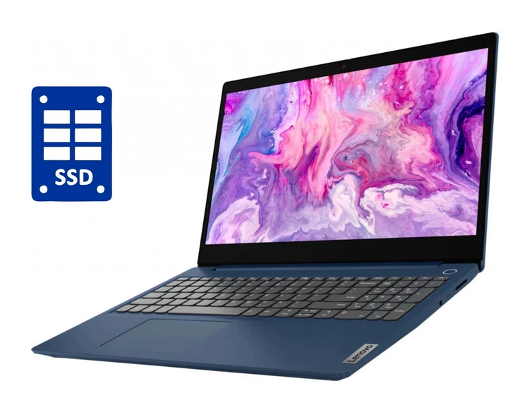 Ноутбук Lenovo IdeaPad 3 15ITL05 / 15.6" (1920x1080) TN / Intel Core i3-1115G4 (2 (4) ядра по 3.0 - 4.1 GHz) / 8 GB DDR4 / 120 GB SSD / Intel UHD Graphics 630 / WebCam / Win 10 Home - Фото 1 Ноутбук Lenovo IdeaPad 3 15ITL05 / 15.6" (1920x1080) TN / Intel Core i3-1115G4 (2 (4) ядра по 3.0 - 4.1 GHz) / 8 GB DDR4 / 120 GB SSD / Intel UHD Graphics 630 / WebCam / Win 10 Home - изображение 1