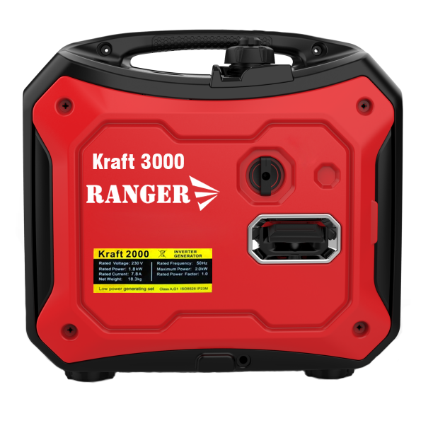 Інверторний генератор Ranger Kraft 3000 2.8 кВт - Фото 7 Інверторний генератор Ranger Kraft 3000 2.8 кВт - зображення 7