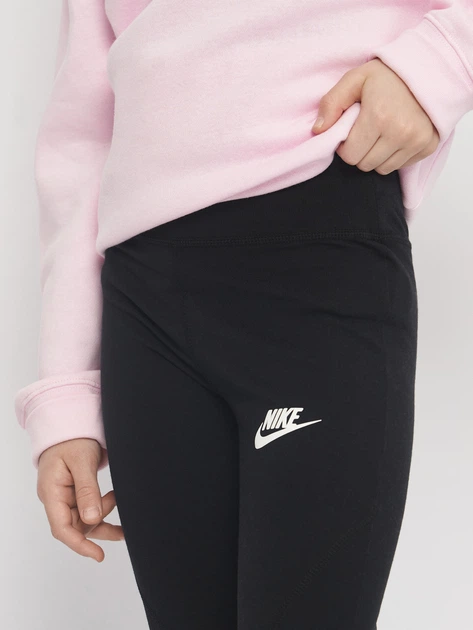 Подростковые леггинсы для девочки Nike G Nsw Favorites Gx Hw Legging CU8248-010 158-170 см (0194277466970) - Фото 4 Подростковые леггинсы для девочки Nike G Nsw Favorites Gx Hw Legging CU8248-010 158-170 см (0194277466970) - изображение 4