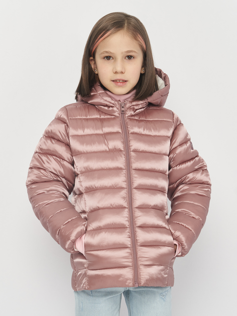 Акція на Дитяча демісезонна куртка для дівчинки Minoti 12COAT 11 37629JNR 98-104 см Бронзова від Rozetka