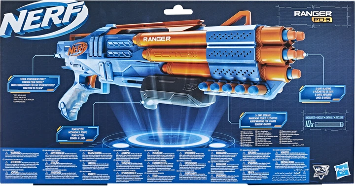 Zabawkowy blaster Hasbro Ranger Nerf Elite 2.0 (5010994105518) - obraz 4