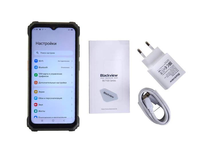 Мобильный телефон Blackview BV7100 6/128Gb (13000 mAh) Black – фото ...