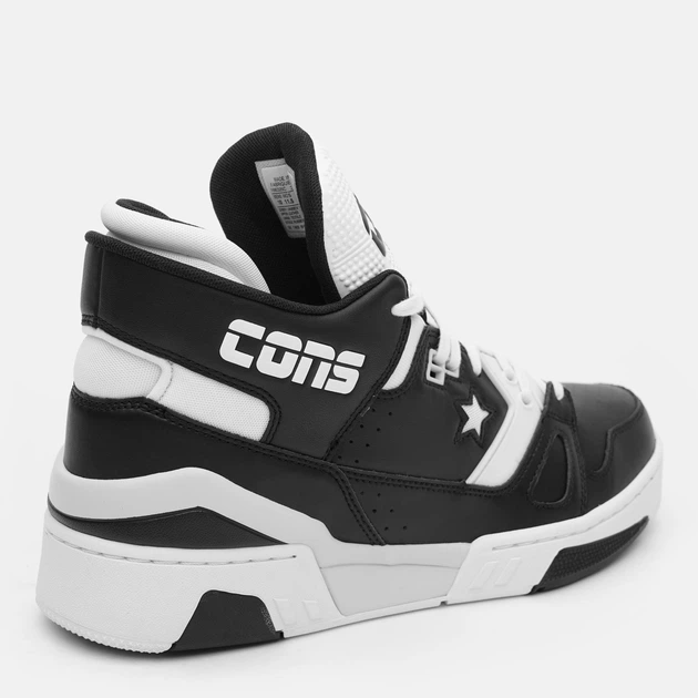 Мужские ботинки Converse Erx 260 Mid Black/Mouse/White 166325C 41 (8) 26 см Черные (888757576494) - изображение 4