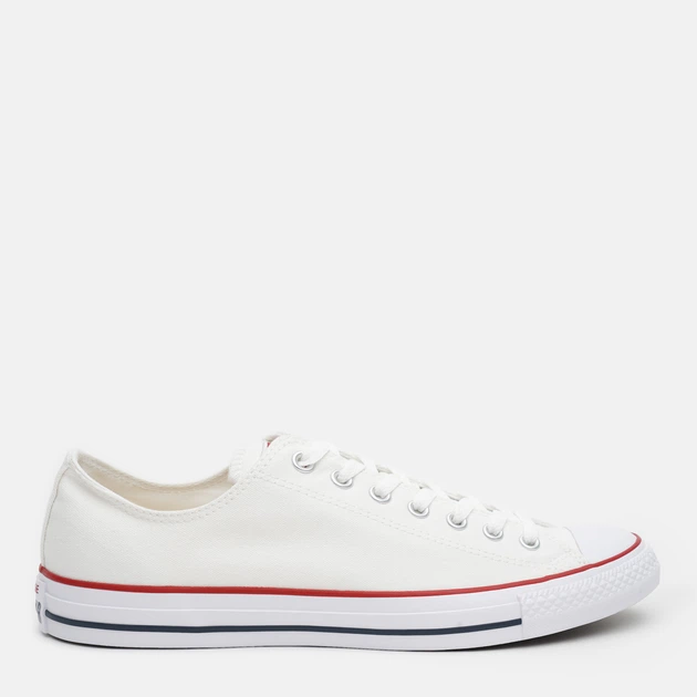 Converse Chuck Taylor All Star Optic White Leather Low Top Sneaker MYER