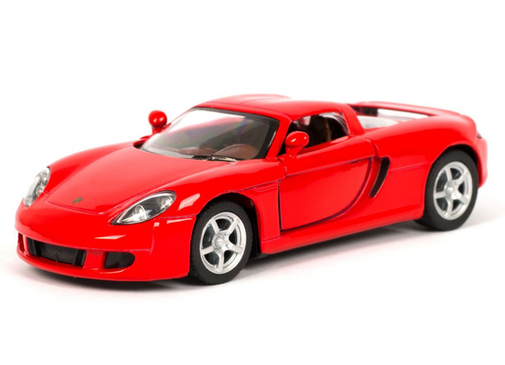 Детская модель машинки Porsche Carrera GT Kinsmart KT5081W инерционная, 1:36 Red - Фото 1 Детская модель машинки Porsche Carrera GT Kinsmart KT5081W инерционная, 1:36 Red - изображение 1