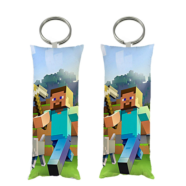 Брелок міні-дакімакура Minecraft двосторонній 4*10 см (br0106) – фото ...