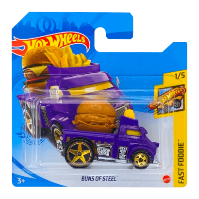 Машинка Базовая Hot Wheels Buns of Steel Fast Foodie 1:64 GTC22