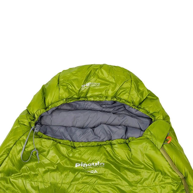 Спальный мешок Pinguin Micra 195 2020 Green Left Zip (PNG 230345) - изображение 6