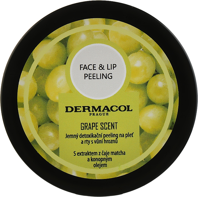 Скраб для лица и губ "Виноград" - Dermacol Face & Lip Peeling Grape ...