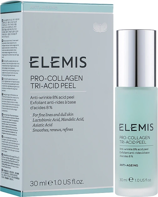 Пілінг для обличчя Elemis Pro-Collagen Tri-Acid Peel зволожуючий 30 мл (0641628501328) - зображення 2