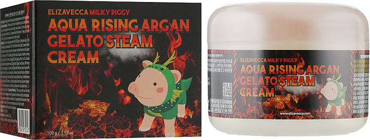 Крем увлажняющий - Elizavecca Face Care Aqua Rising Argan Gelato Steam ...