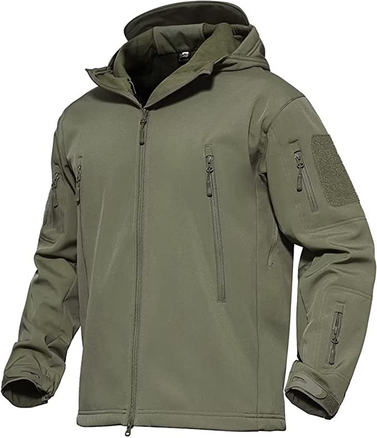 Куртка тактична Tactical Pro непромокальна чоловіча Soft Shell XXL Олива (352154421) - зображення 1
