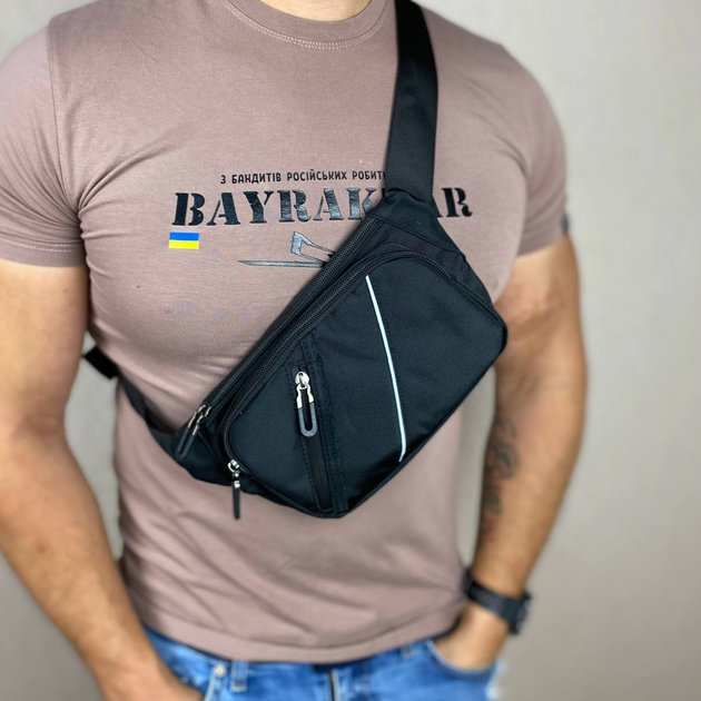 Поясная нагрудная сумка бананка Street Pro от продавца: ManWay – в ...