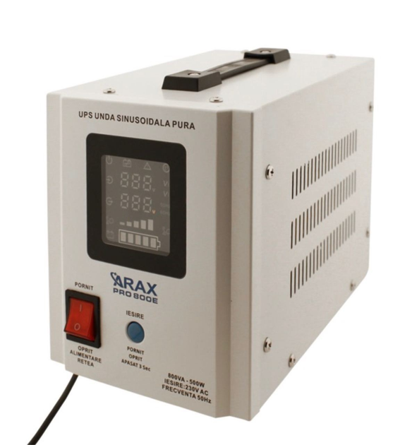ИПБ бесперебойник для котла с правильной синусоидой Sinus PRO 800E 12V ...