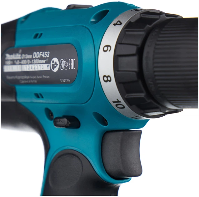 Шурупокрут акумуляторний Makita DDF453 BEO5 (42 Нм, 1.5-13 мм, LXT) - зображення 7