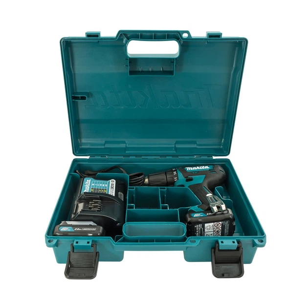 Шуруповерт аккумуляторный Makita DF333DWAE (30 Нм, 0.8-10 мм, CXT) - Фото 8 Шуруповерт аккумуляторный Makita DF333DWAE (30 Нм, 0.8-10 мм, CXT) - изображение 8