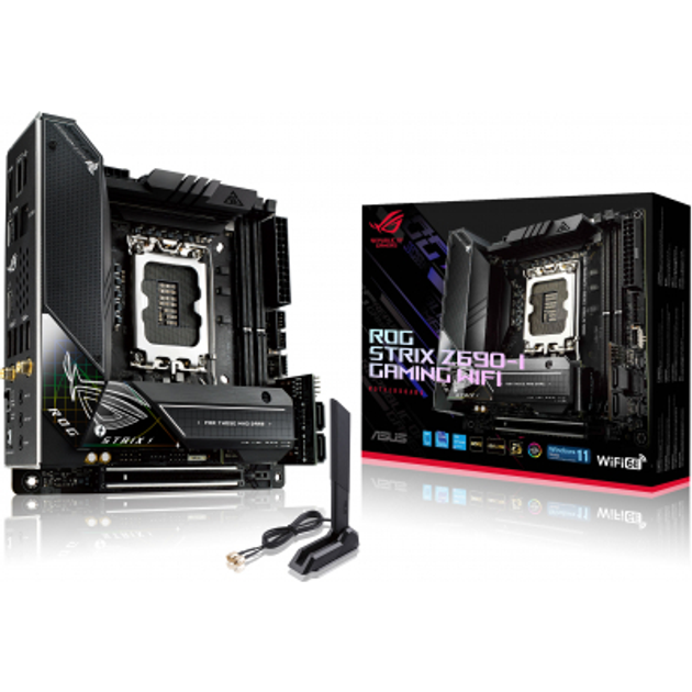 Материнская плата ASUS ROG STRIX Z690-I GAMING WIFI – фото, отзывы ...