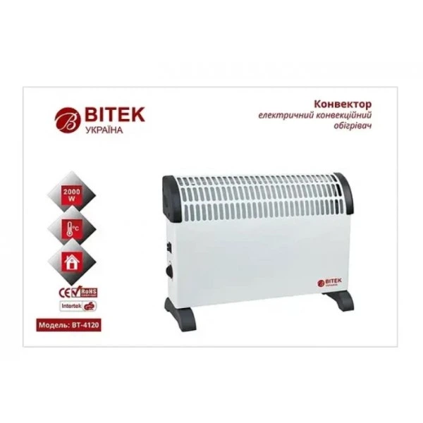 Конвектор BITEK BT-4120 Heater BT-4120 обогреватель напольный 2000Вт - изображение 4