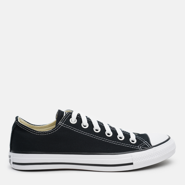 Акція на Кеди Converse All Star Ox Black M9166C 37.5 (5) 24 см від Rozetka