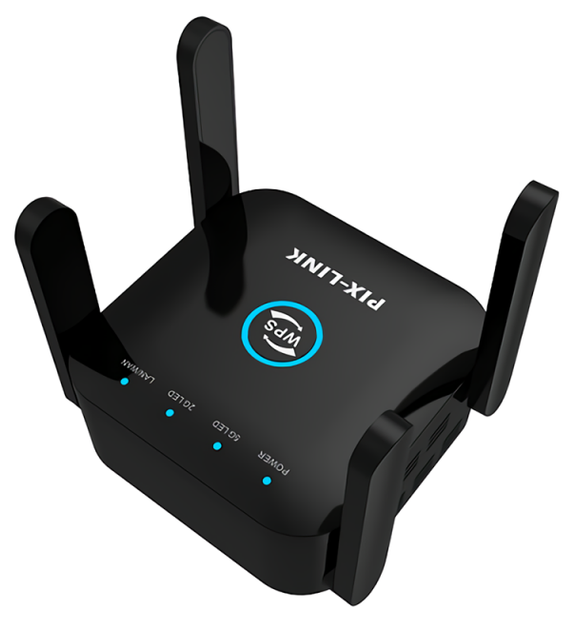 Репитер Wi-Fi PIX-LINK LV-AC24 1200 Мбит/с 5ГГц Black – фото, отзывы ...
