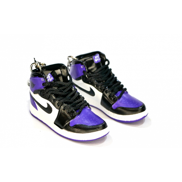 Nike air jordan discount purple and black