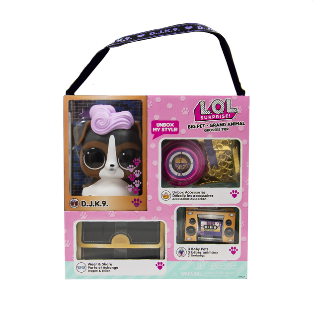 Игровой набор L.O.L. Surprise! серии Big Pets"- DJ-Пёсик" - изображение 3