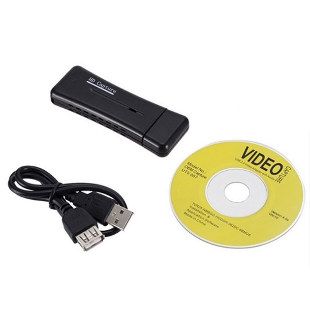 USB карта видеозахвата внешняя портативная HDMI 1080p 60fps - изображение 2