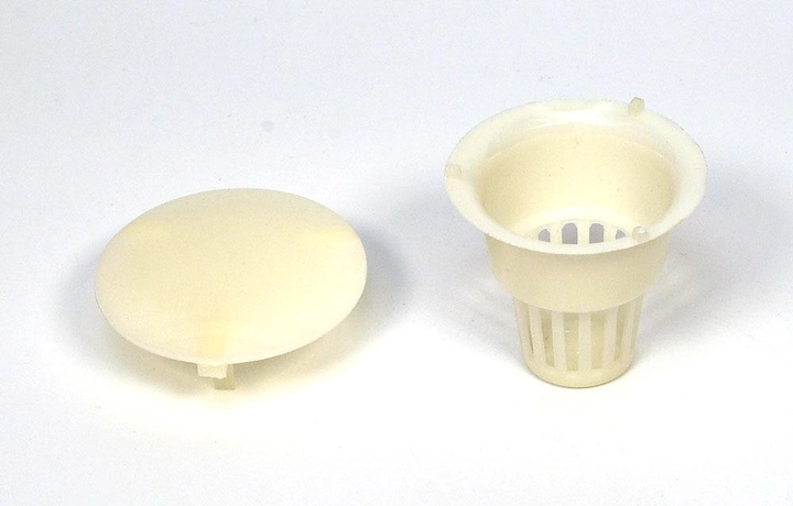Сітка плювальниці глибина 45 мм діаметр 37 мм з пластиковою кришкою для стоматологічної установки LUMED SERVICE LU-02337 - изображение 2