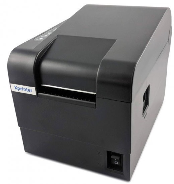 Принтер этикеток и чеков Xprinter XP-235B термический 60мм черный ...