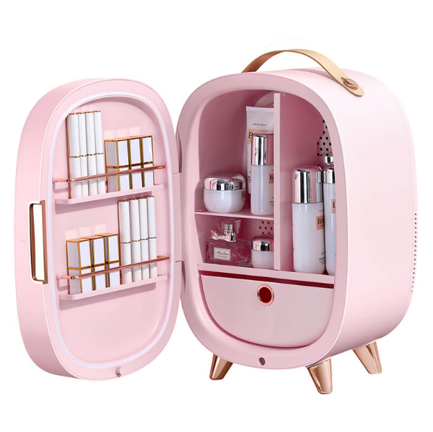 Мини-холодильник-зеркало для хранения косметики BASEUS Beauty Fridge CRBXNS-A04 - Фото 9 Мини-холодильник-зеркало для хранения косметики BASEUS Beauty Fridge CRBXNS-A04 - изображение 9