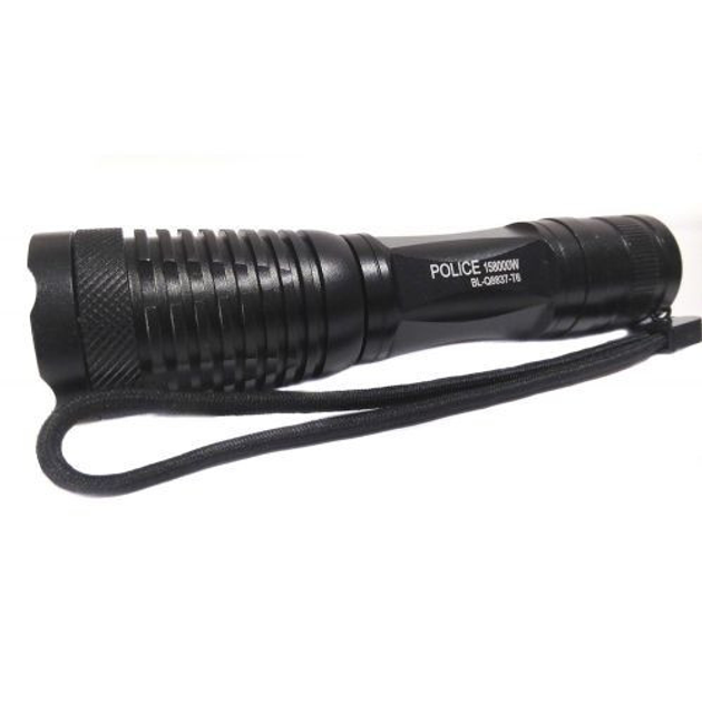 Тактический подствольный фонарик POLICE BL-Q8837-T6 8800 mAh 1000 Lm черный - изображение 1