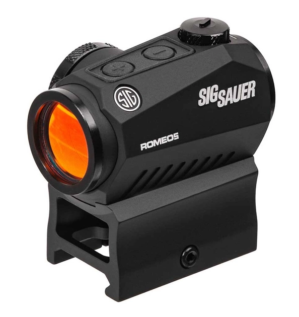 Коллиматорный прицел или лазерный прицел Sig Sauer Optics Romeo 5 1x20mm Compact 2 MOA Red Dot SOR52001 black - изображение 1