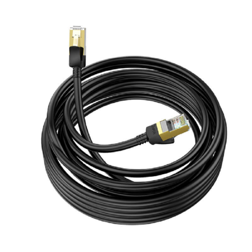Кабель HOCO LAN RJ45 US02 5m black - Фото 4 Кабель HOCO LAN RJ45 US02 5m black - изображение 4