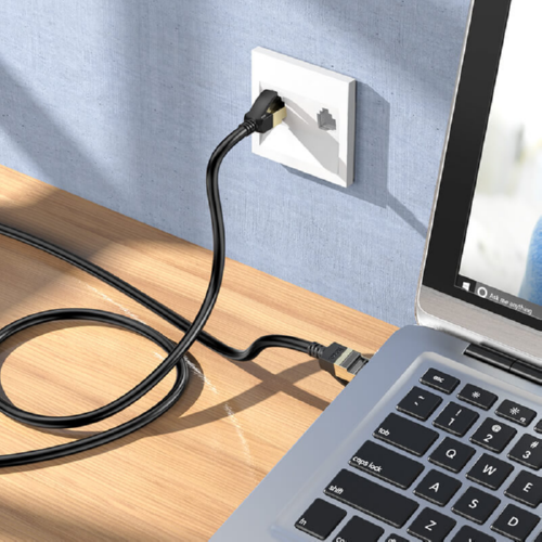 Кабель HOCO LAN RJ45 Level US02 3m black - изображение 4