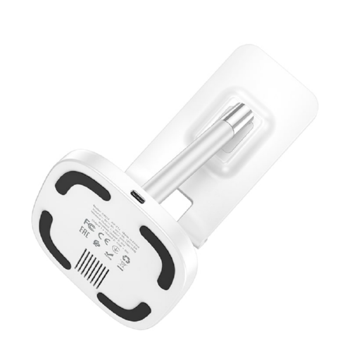 Беспроводное зарядное Qi HOCO CW37 5-15W Max PD/QC 178mm white - Фото 2 Беспроводное зарядное Qi HOCO CW37 5-15W Max PD/QC 178mm white - изображение 2