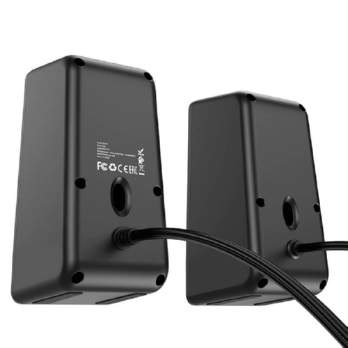 Акустика HOCO для ПК RGB Rhythmic Spectrum DS14 10W AUX Mic black - Фото 2 Акустика HOCO для ПК RGB Rhythmic Spectrum DS14 10W AUX Mic black - изображение 2