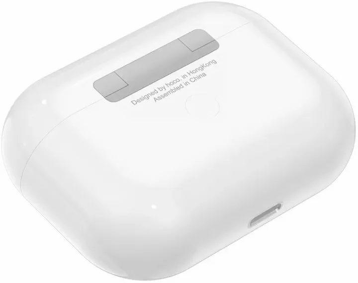 Наушники HOCO Active Noise Cancelling true wireless BT headset EW05 Plus BT5.0 ANC 30/400mAh 3.5h white - зображення 4