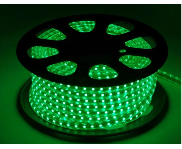 Світлодіодна стрічка LED 5050 100м Зелена - зображення 3