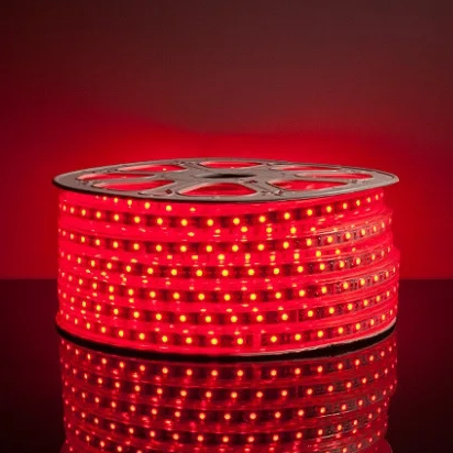 Світлодіодна стрічка LED 5050 100м Червона - зображення 4