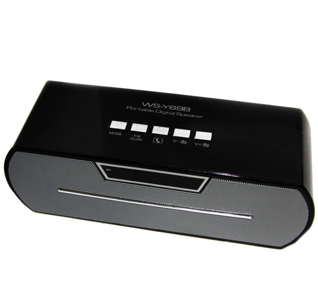 Портативна колонка Bluetooth SPS WS Y 69 3Вт чорний - Фото 1 Портативна колонка Bluetooth SPS WS Y 69 3Вт чорний - зображення 1