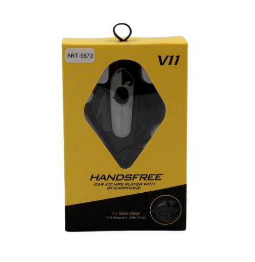 Автомобильный MP3 Трансмиттер FM–модулятор V11 +earphone bluetooth гарнитура - Фото 3 Автомобильный MP3 Трансмиттер FM–модулятор V11 +earphone bluetooth гарнитура - изображение 3