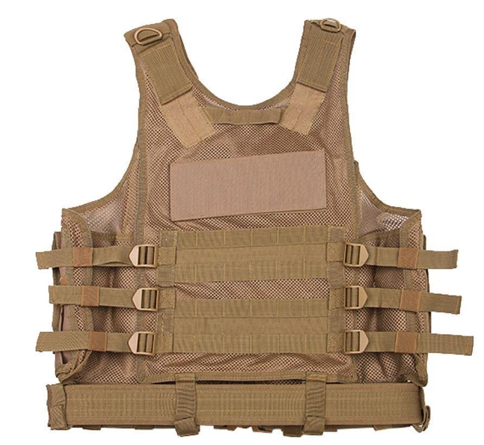 Жилет тактический военный разгрузка Tactical Vest A60 песочный - изображение 2