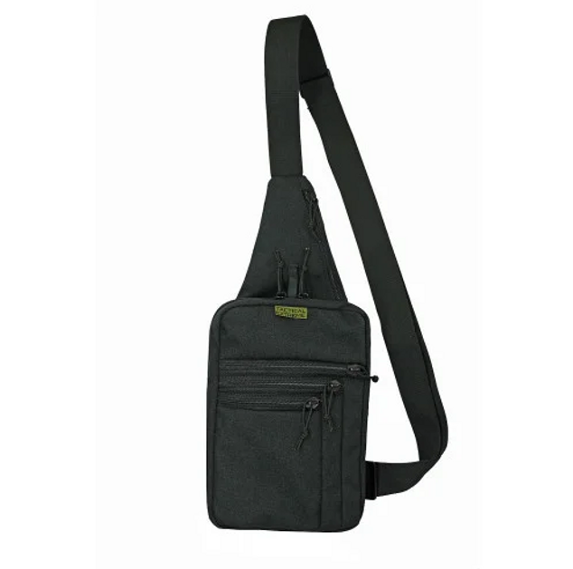 Плечова сумка-кобура Tactical-Extreme Чорна - зображення 1