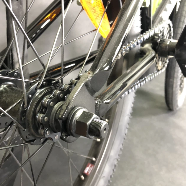 Велосипед BMX Radio Revo 20", рама 20.4", 2021, чорний глянцевий з сірим, REVO-20.4-BG - зображення 4