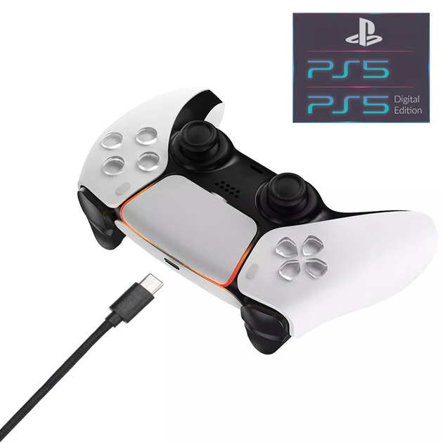 Зарядный кабель передачи данных OIVO 3м USB-A / USB Type-C для геймпада ...
